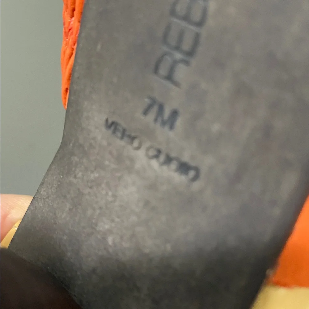 Rebecca Minkoff Double Strap Block Heel Open Toe Sandals/Heels Size 7 - Picture 15 of 16